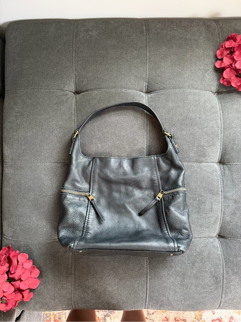 VINTAGE AMERICAN LEATHER CO. Hobo Shoulder Bag